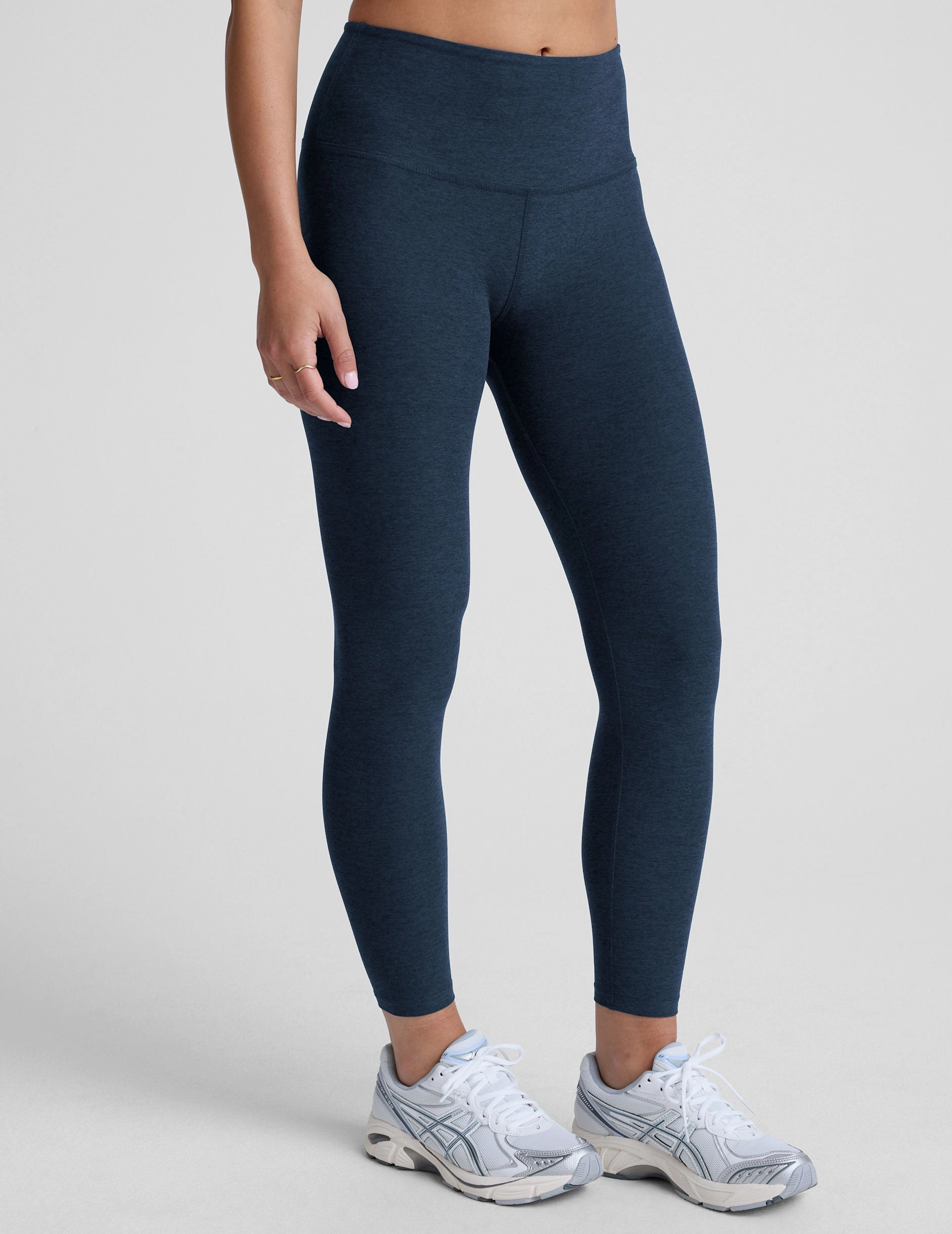 slim fit Light Stretch Fit Spacedye Caught In The Midi High Waisted Legging