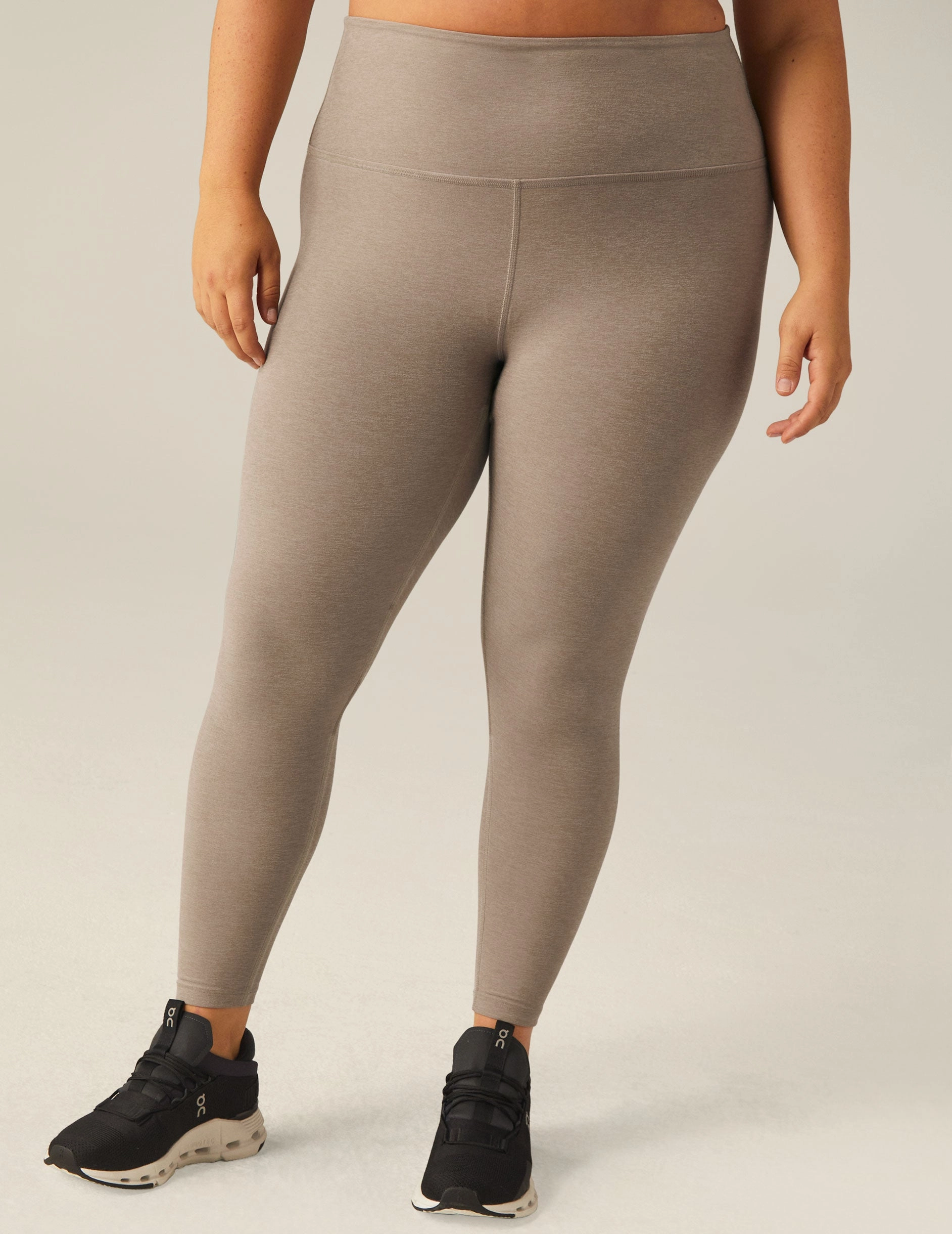 Spacedye Caught In The Midi High Waisted Legging Weekend Trip Moisture Wicking Supportive Waist