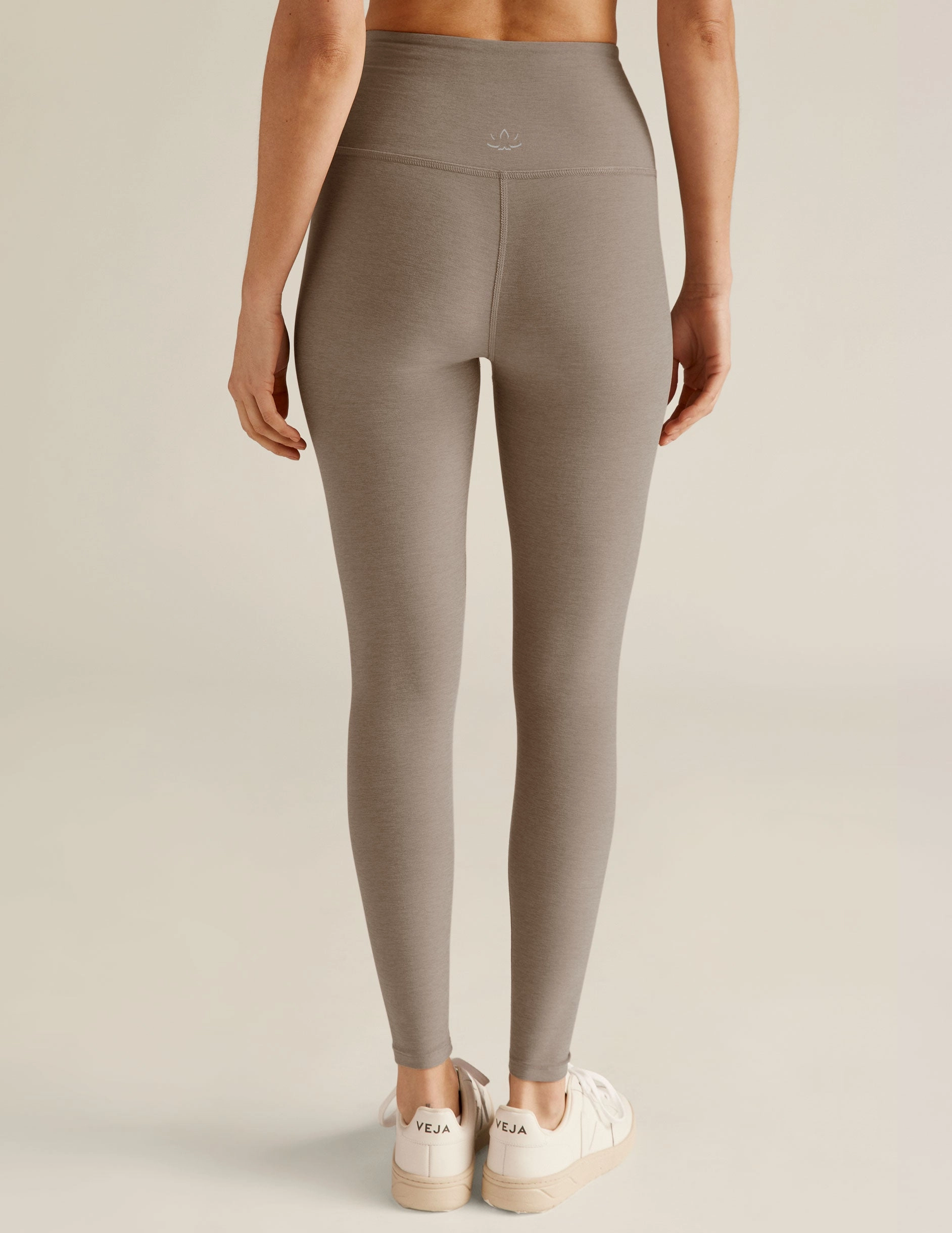 Spacedye Caught In The Midi High Waisted Legging Elastic Comfort Shape Enhancing