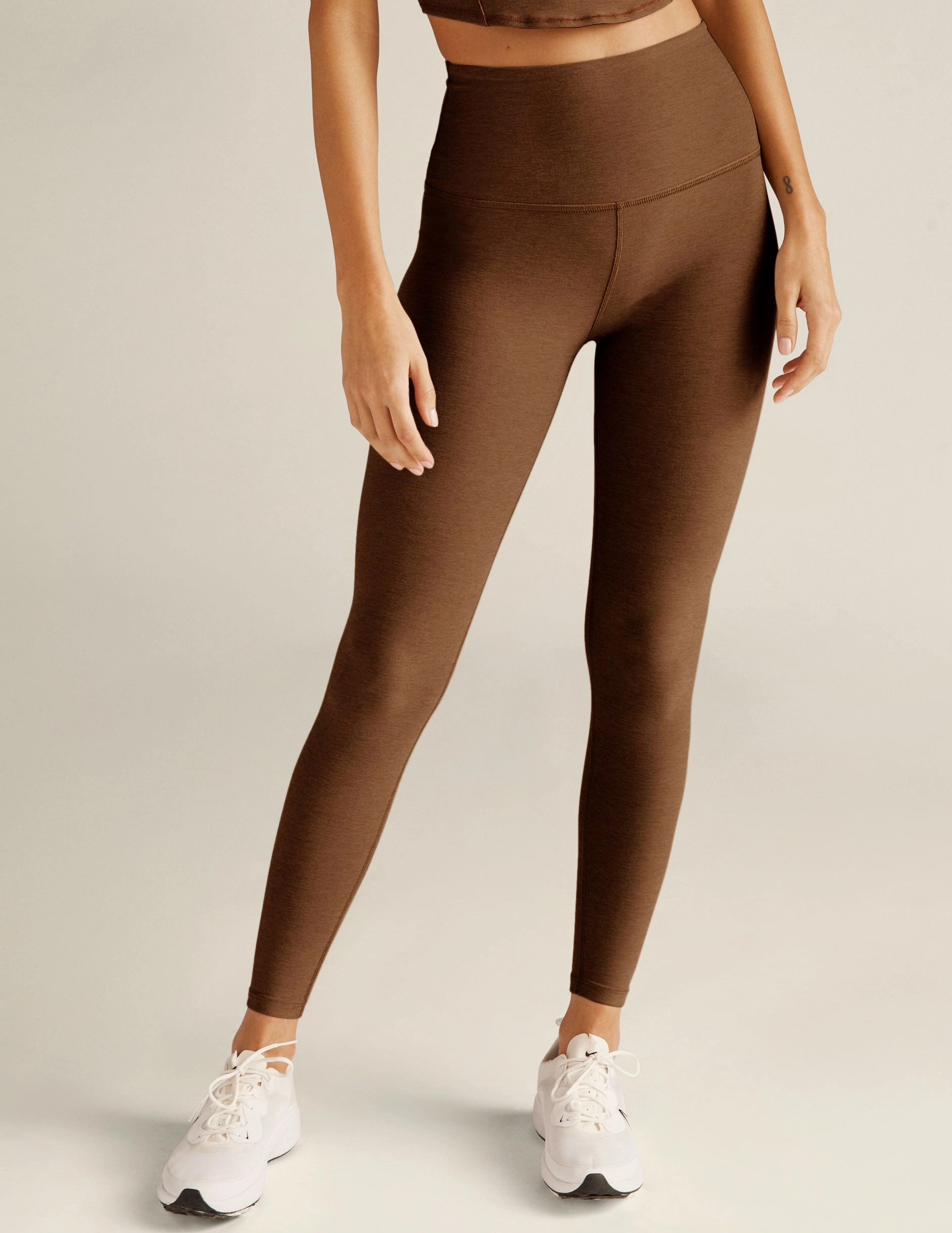 Active Movement Hypoallergenic Lining Spacedye Caught In The Midi High Waisted Legging