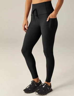Spacedye Go Pocket Midi Legging Slim Silhouette