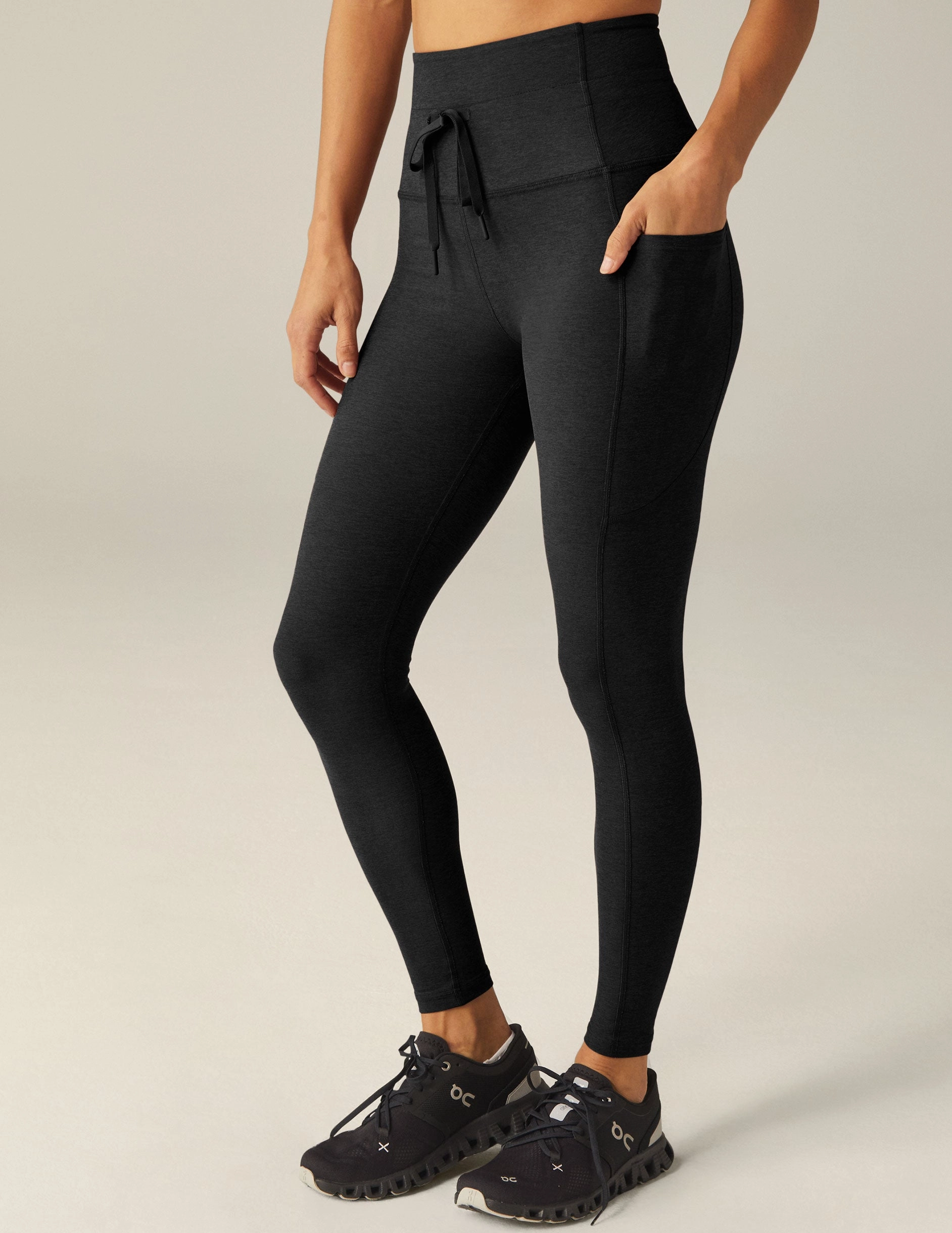 Spacedye Go Pocket Midi Legging Slim Silhouette