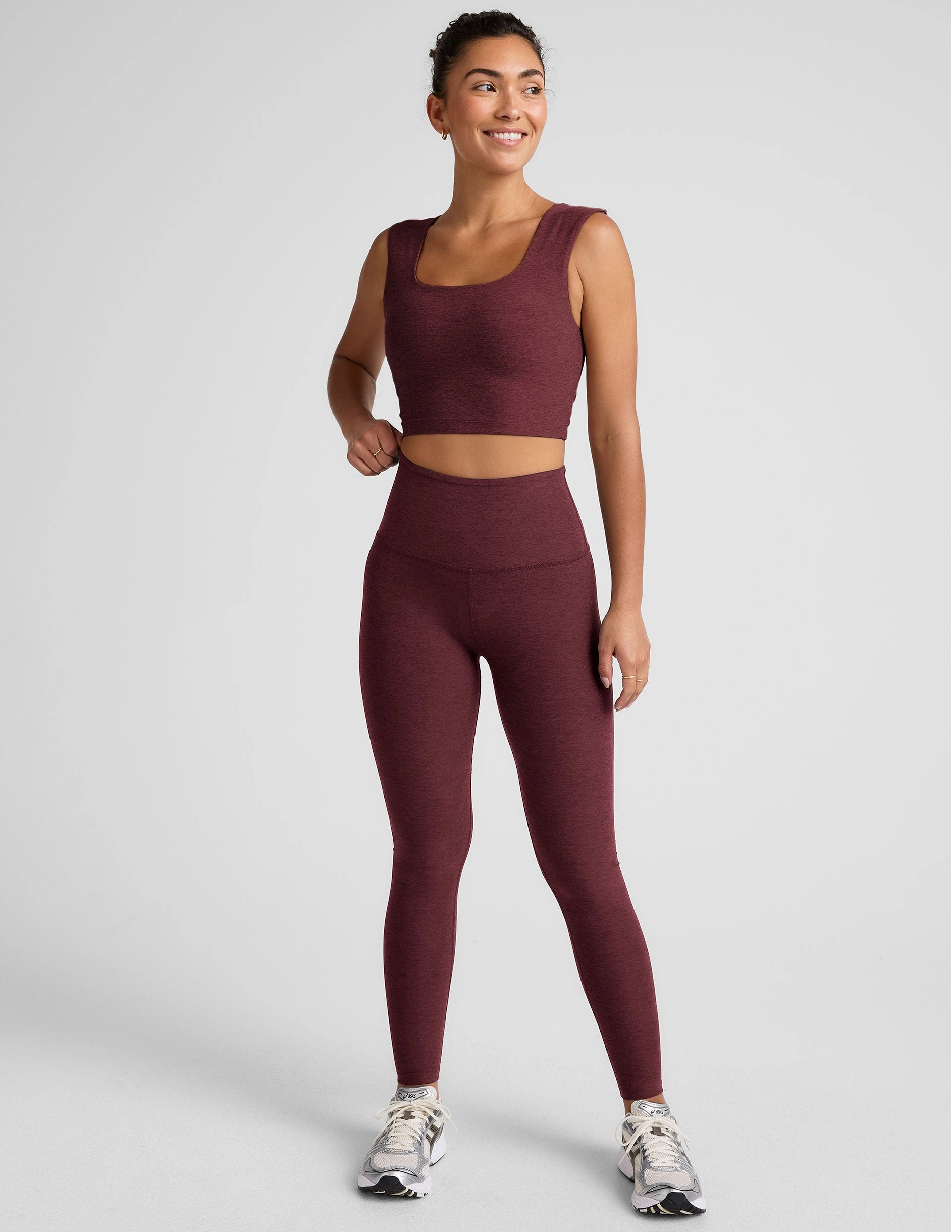 Double Layer Airport Travel Spacedye Vitalize Full Length Legging