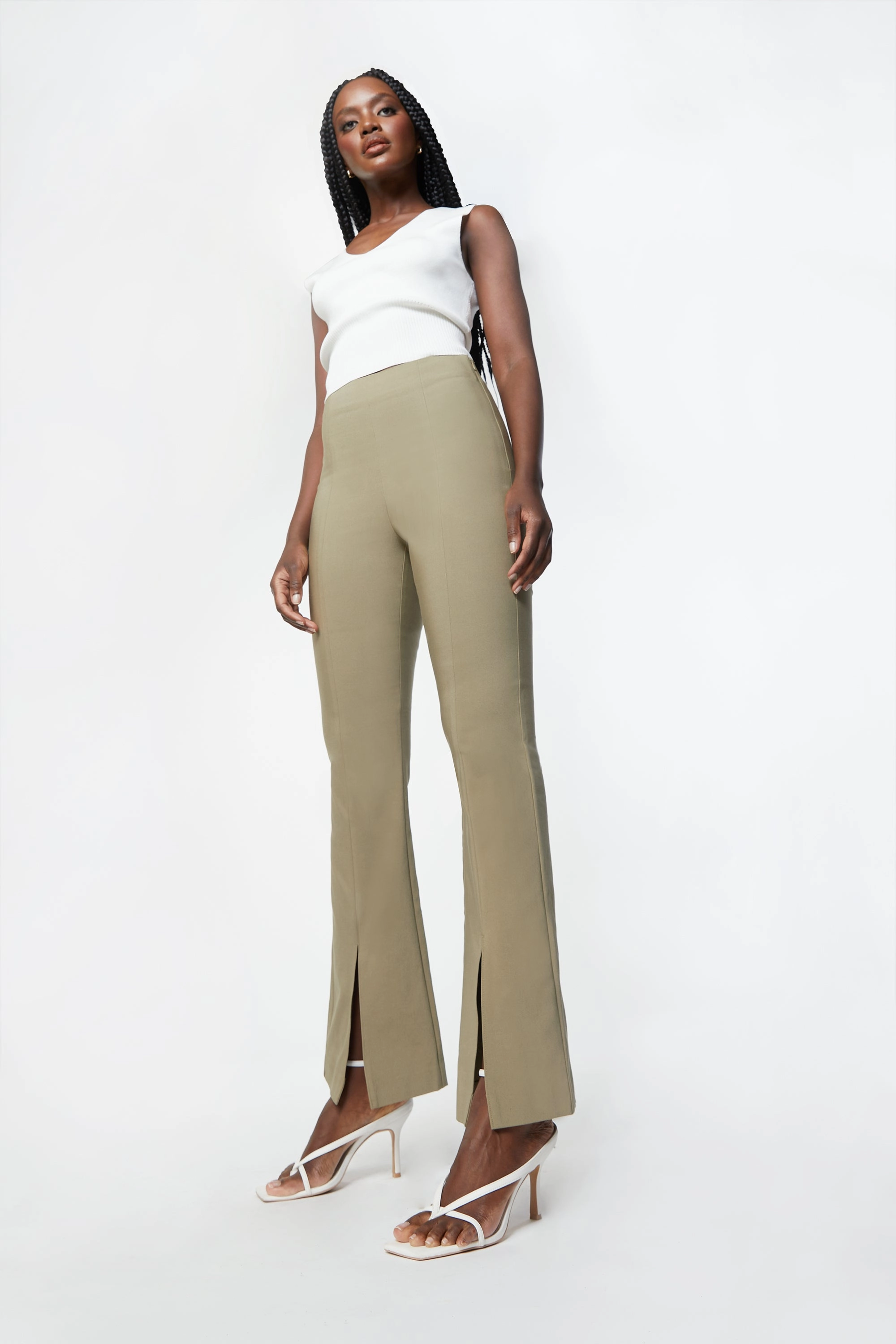 SPLIT HEM PANT Essential Comfort Wear
