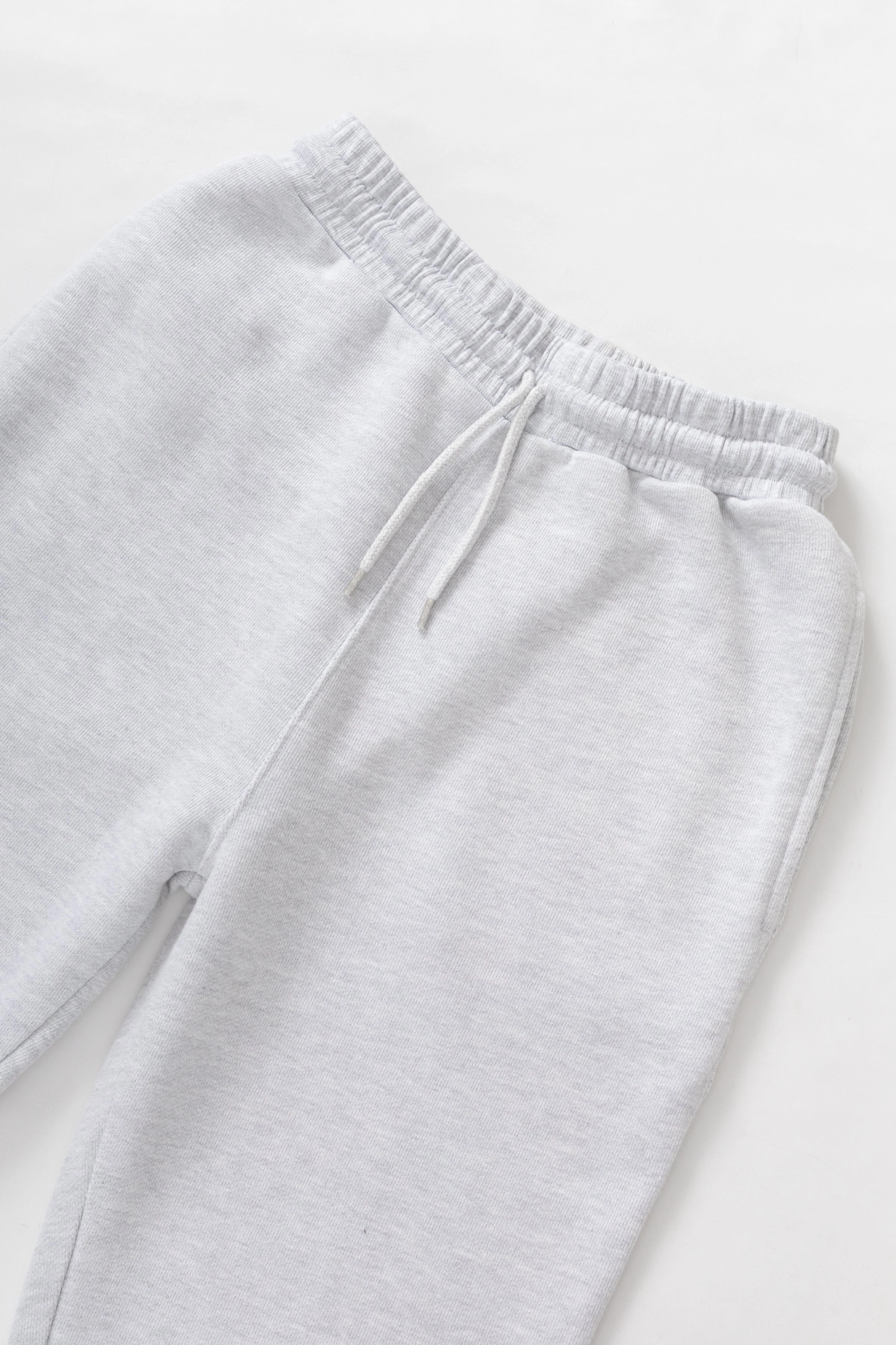 Relaxed Knitwear Active Design Power Goods - Loopback Sweatpants - Ash