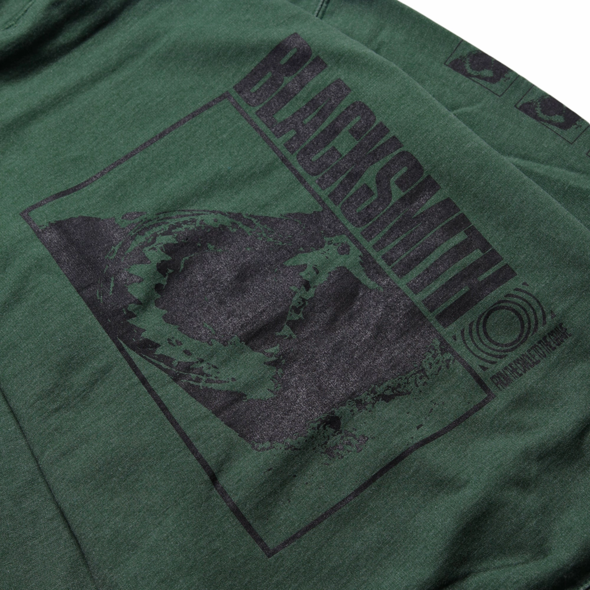 Sport Performance Fit Stylish Knit Look Blacksmith - Sharkbite Hoodie - Forest Green