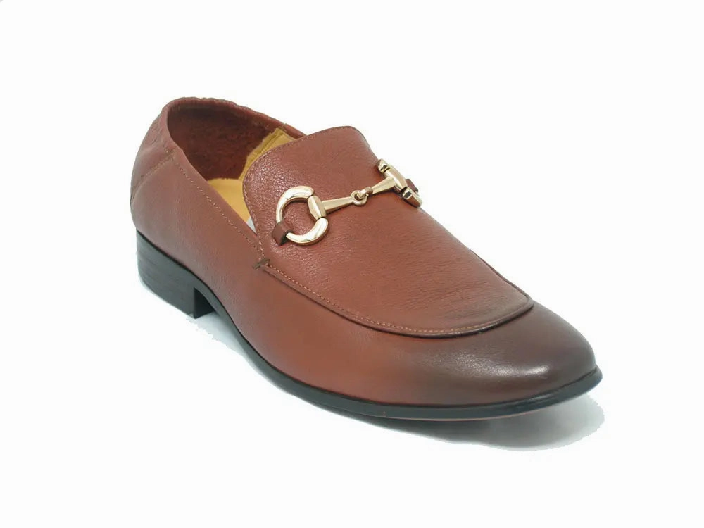 KS525-305 Soft Leather Casual Buckle Loafer/Mule Quick Stride Ground Firm