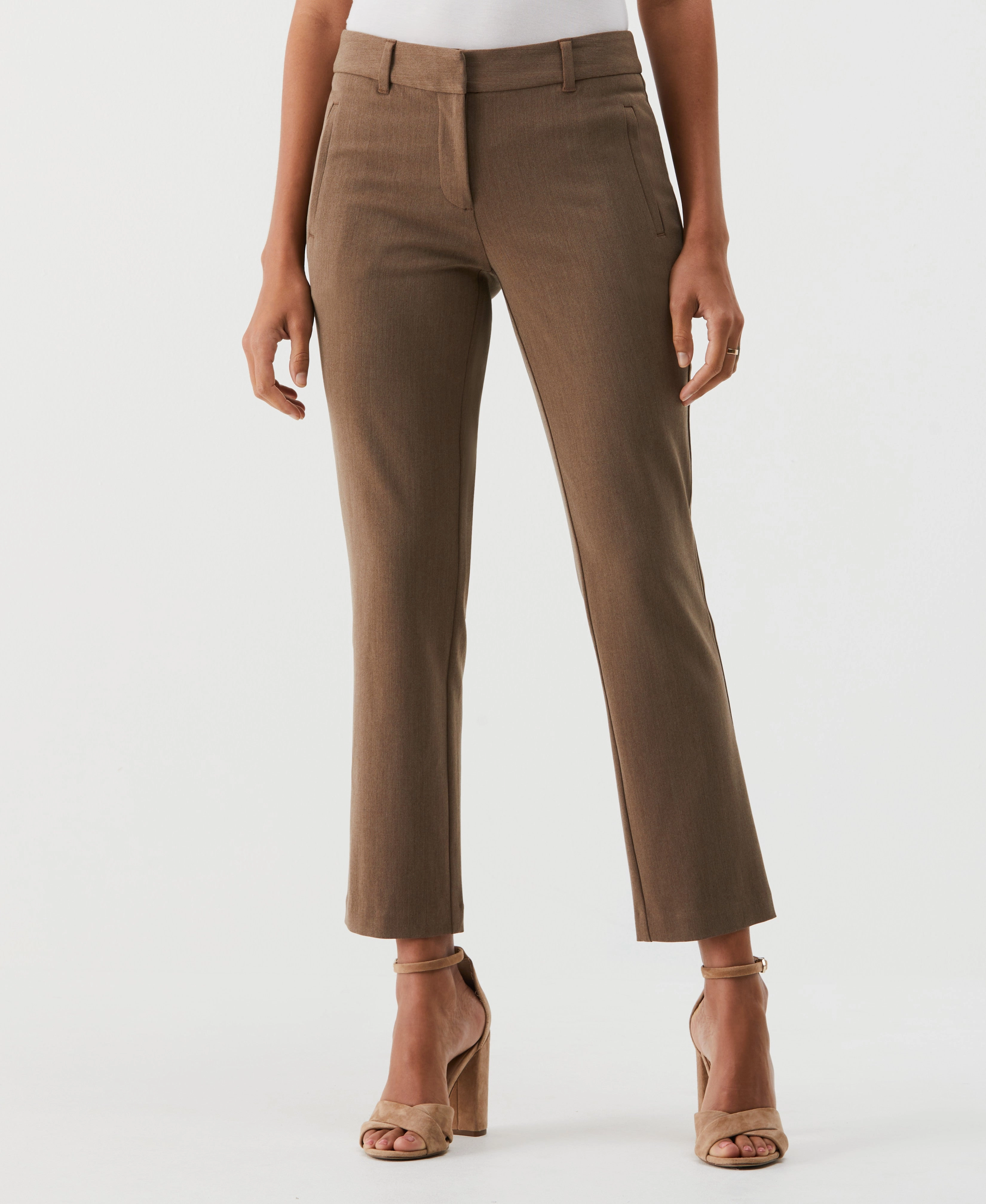 Trendy Look Comfy Must-Have Straight Leg Ankle Pant