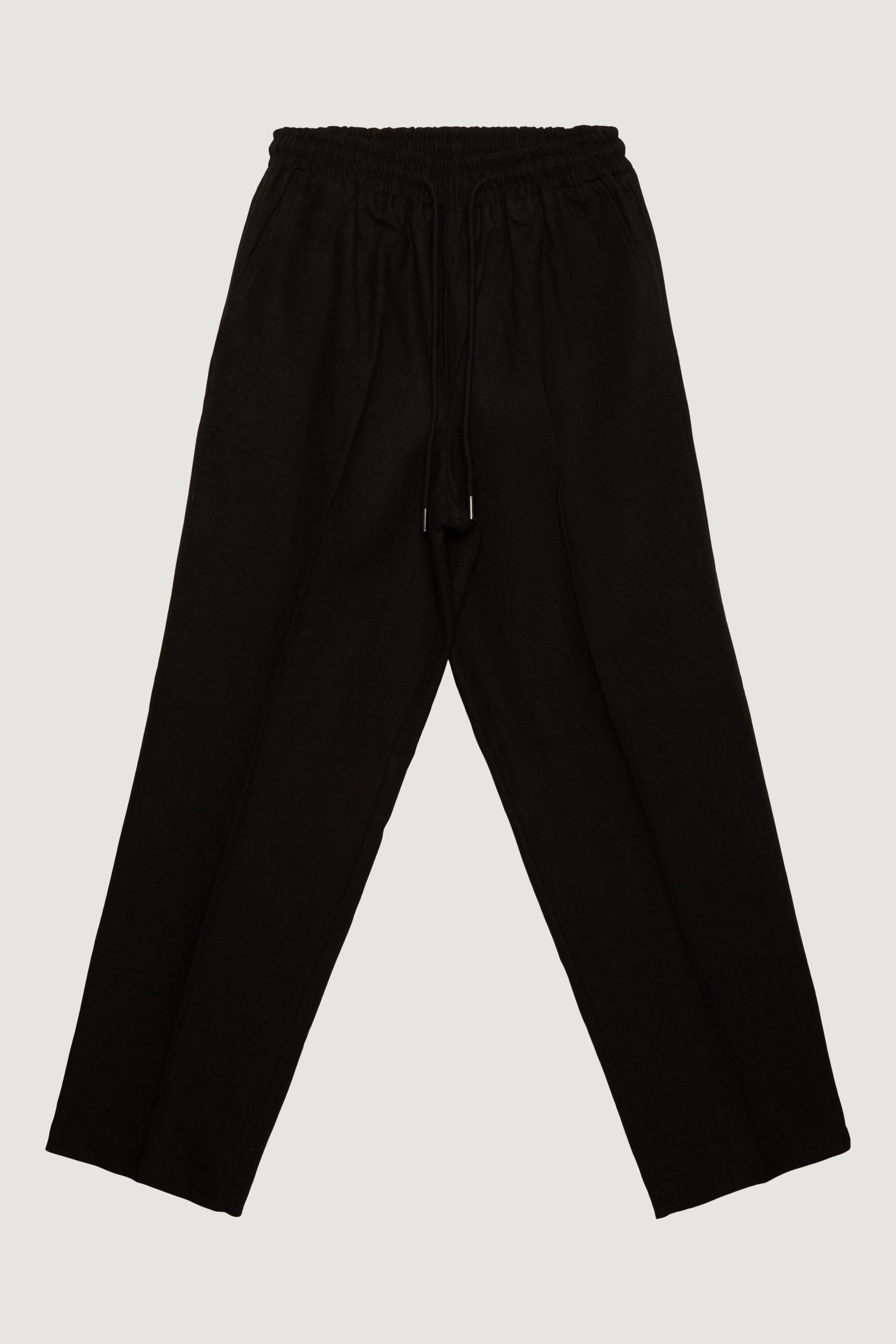 STRAIGHT LEG LINEN BLEND PANT All-Day Wear HeatRegulating