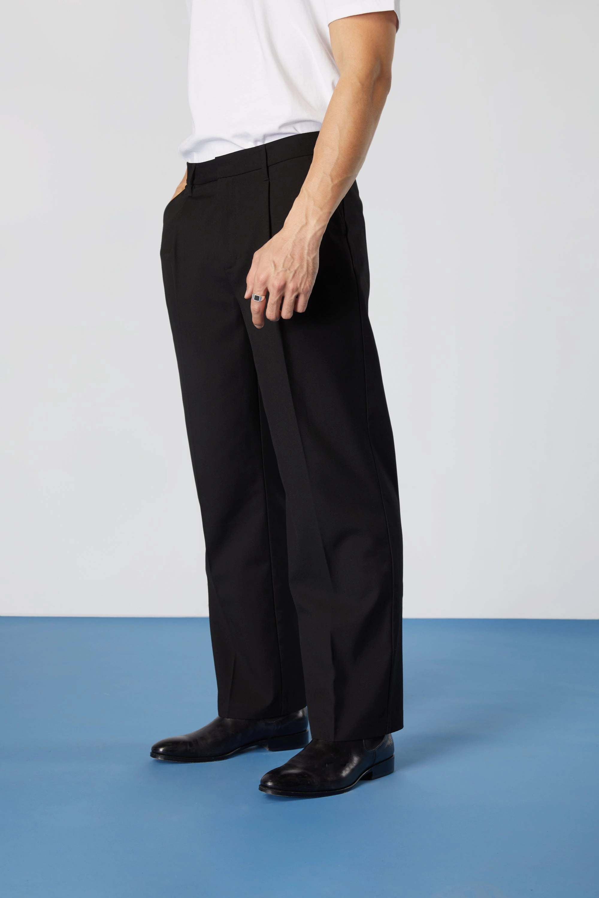 Stretch Waist Eco Friendly Dye STRAIGHT LEG PANT