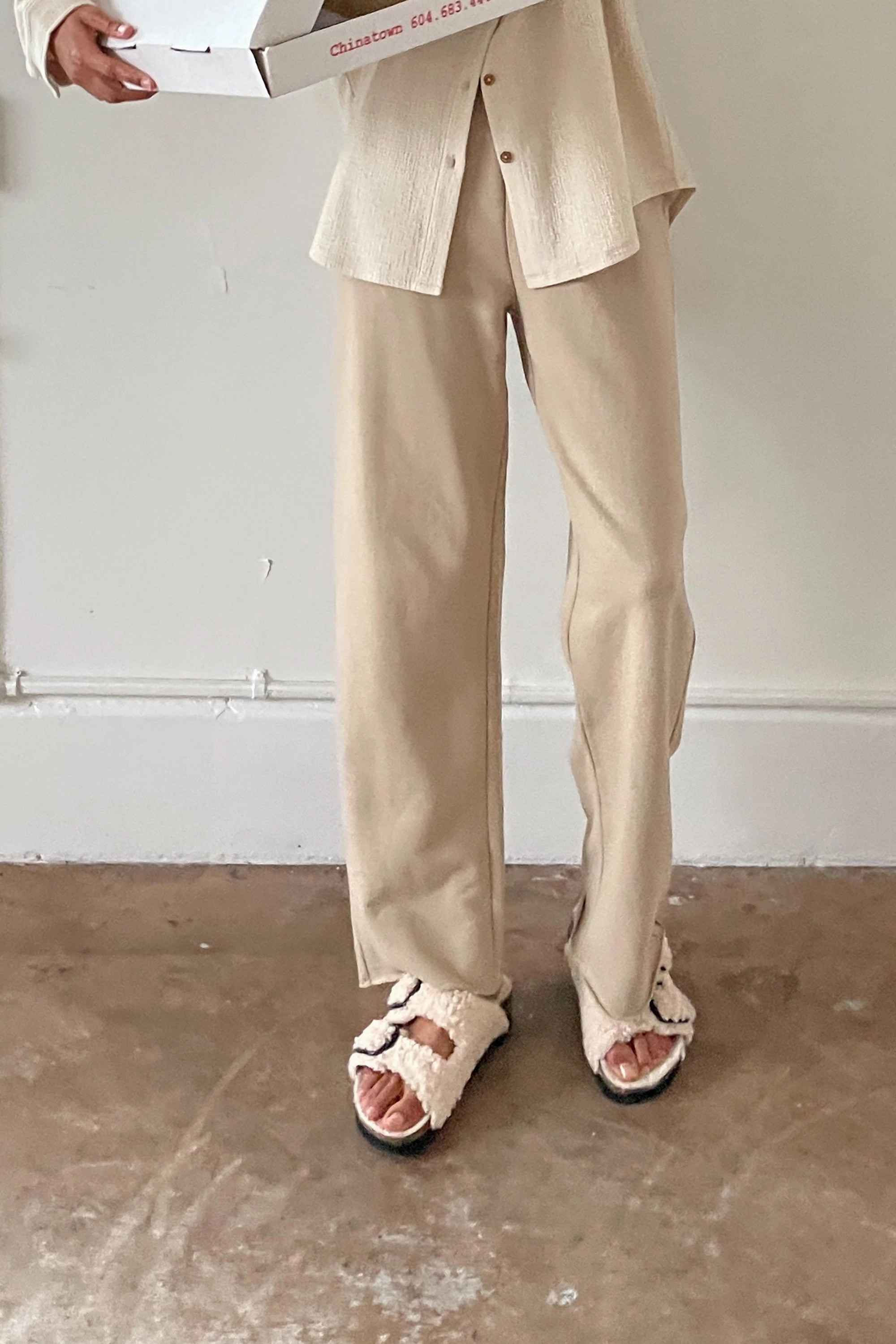 No Frills Fit STRAIGHT LEG SWEATPANT