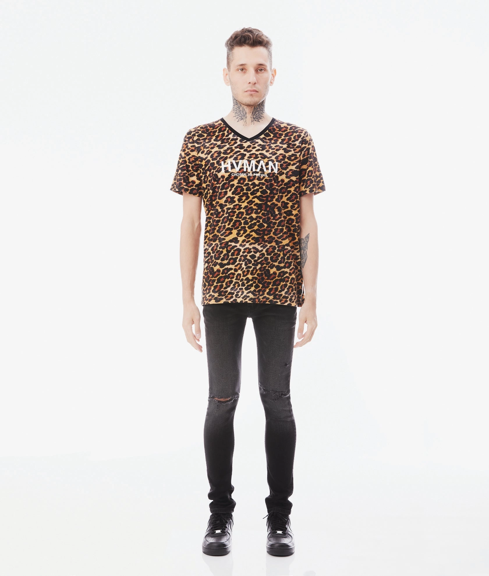 Always Appropriate Strat Super Skinny Jeans ?C Vintage Black, Ripped Stretch Denim