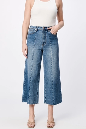 Dear John Audrey High Rise Drop Clean Hem tailored look