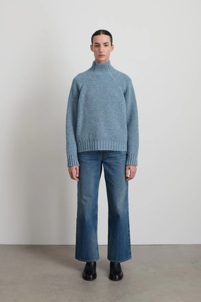 Breathable Design Fit Funnel Neck Lt. Blue Donegal