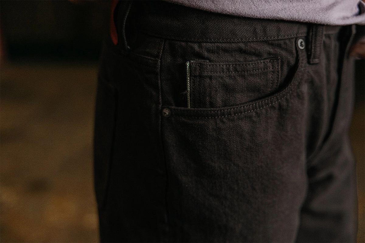 The Barrel Classic Straight Natural Slub - Carob 14oz Selvedge Popular Style Shape Retention