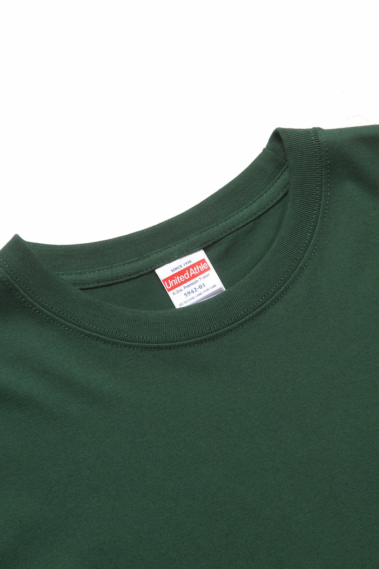 United Athle - 5942 6.2oz Premium T-Shirt - Forest Green Weekend Comfort