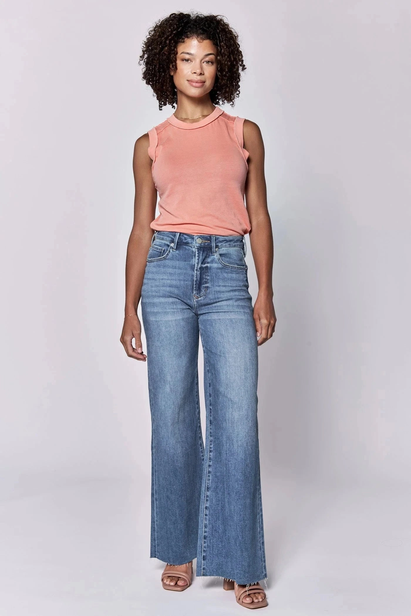 Dear John Fiona Wide Leg Jean Fashion Fit Design