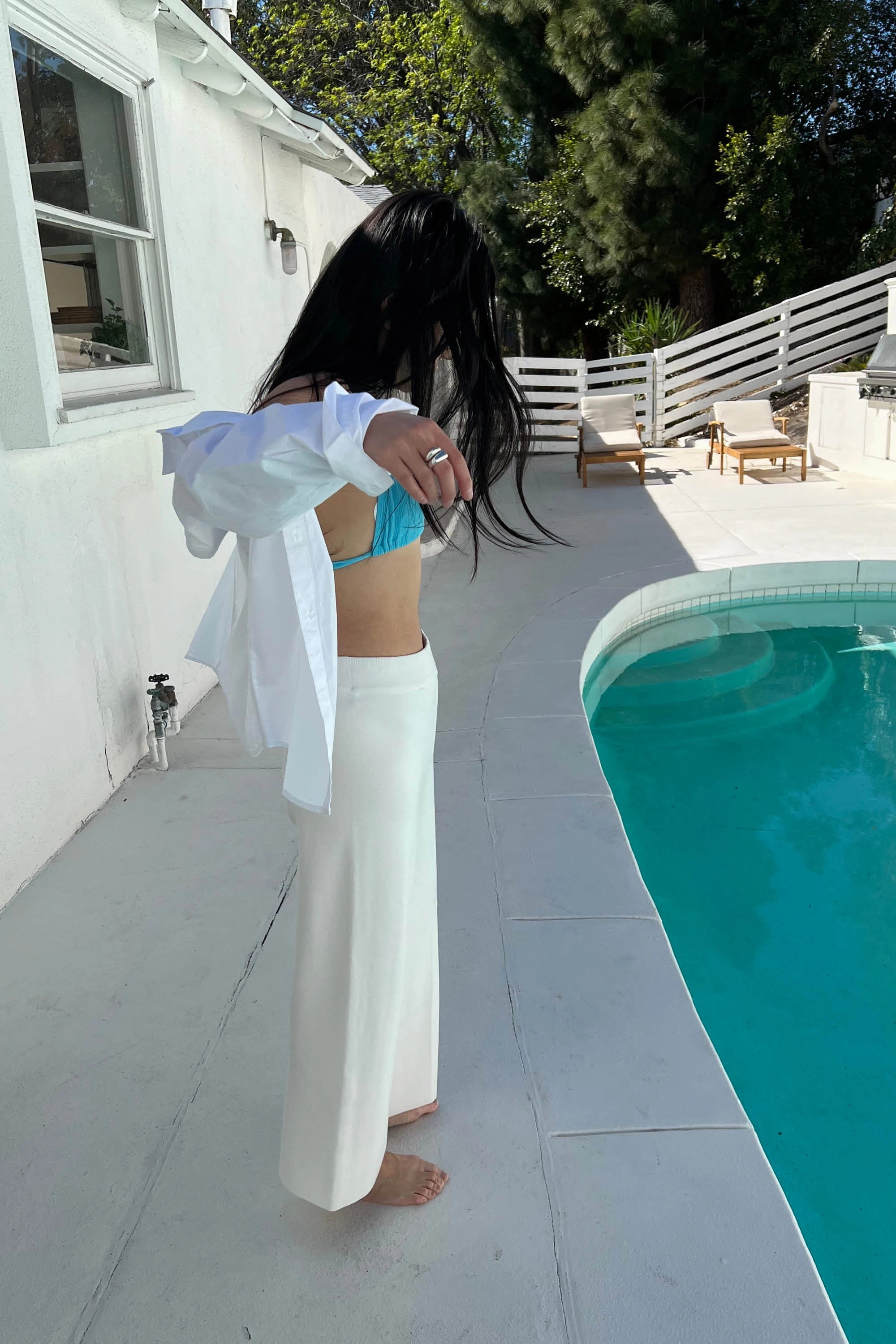 SWEATER PANT Versatile Fashion Double Stitched