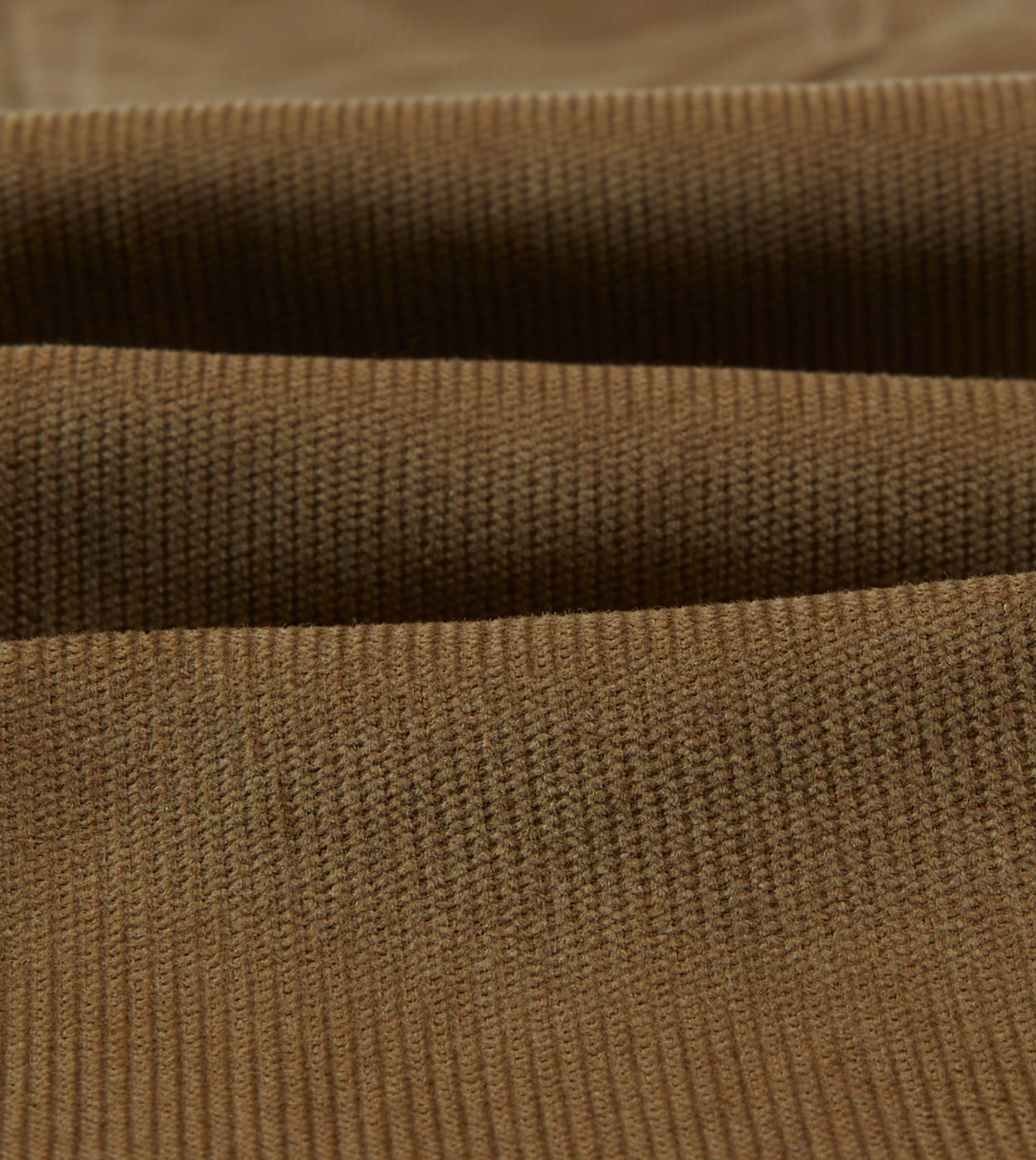 Easy Layer Anti Snag Threading Tan Japanese Selvedge Needlecord Five-Pocket Trousers