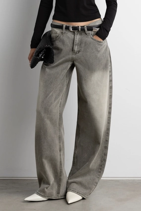 Low Bulk Design 29" VINTAGE WASH REGULAR DENIM JEAN