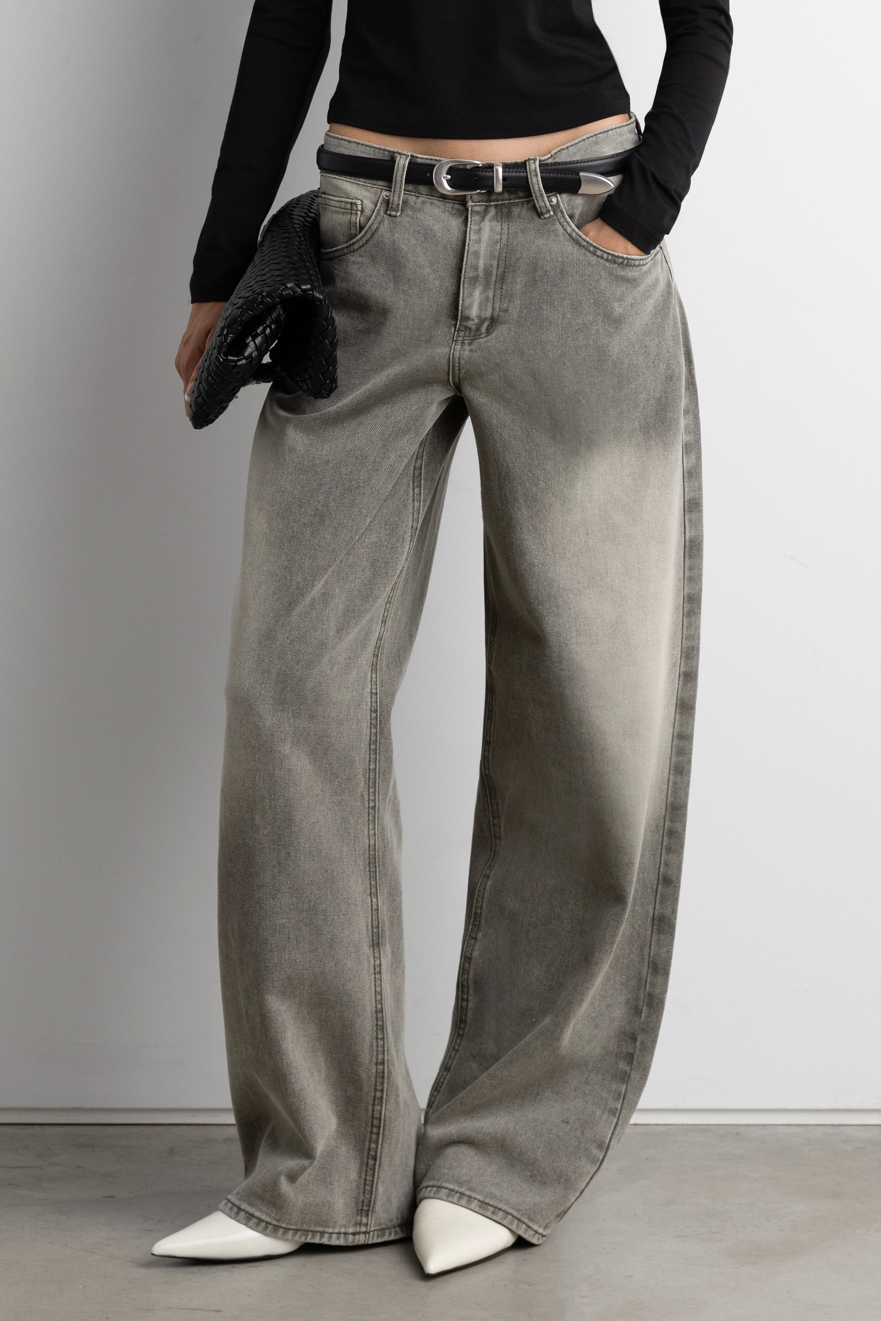 Active Fit QuickReleaseClosures 29" VINTAGE WASH REGULAR DENIM JEAN