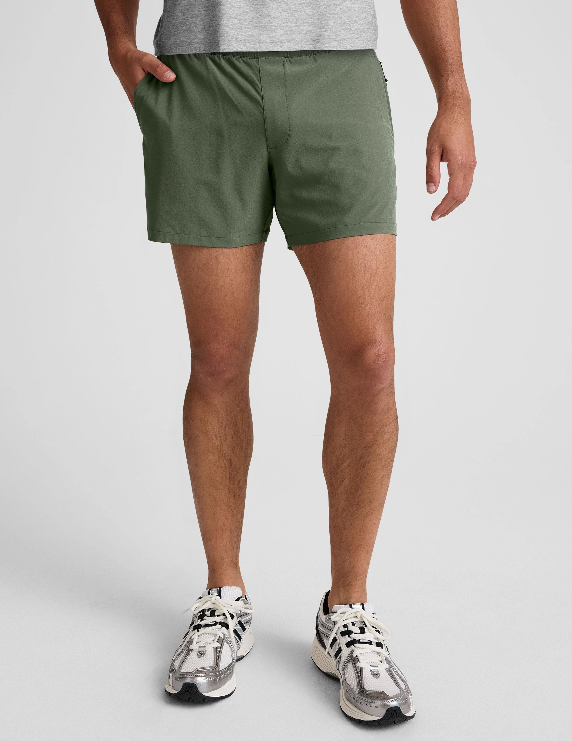 Pivotal 2.0 Men's Lined Short  5" Soft Elastic SeamlessConstruction