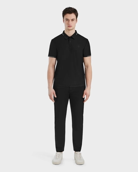 JONAH - 6525011 Black Easy Layering Lightweight Material