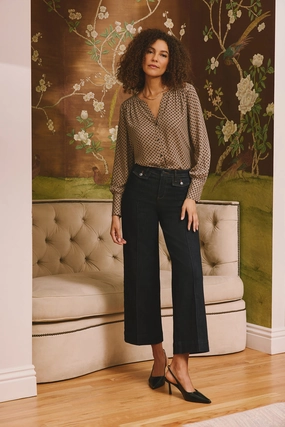Teresa Wide Leg Jeans - Magical Minimalist Style Chill Outfit Utility Style
