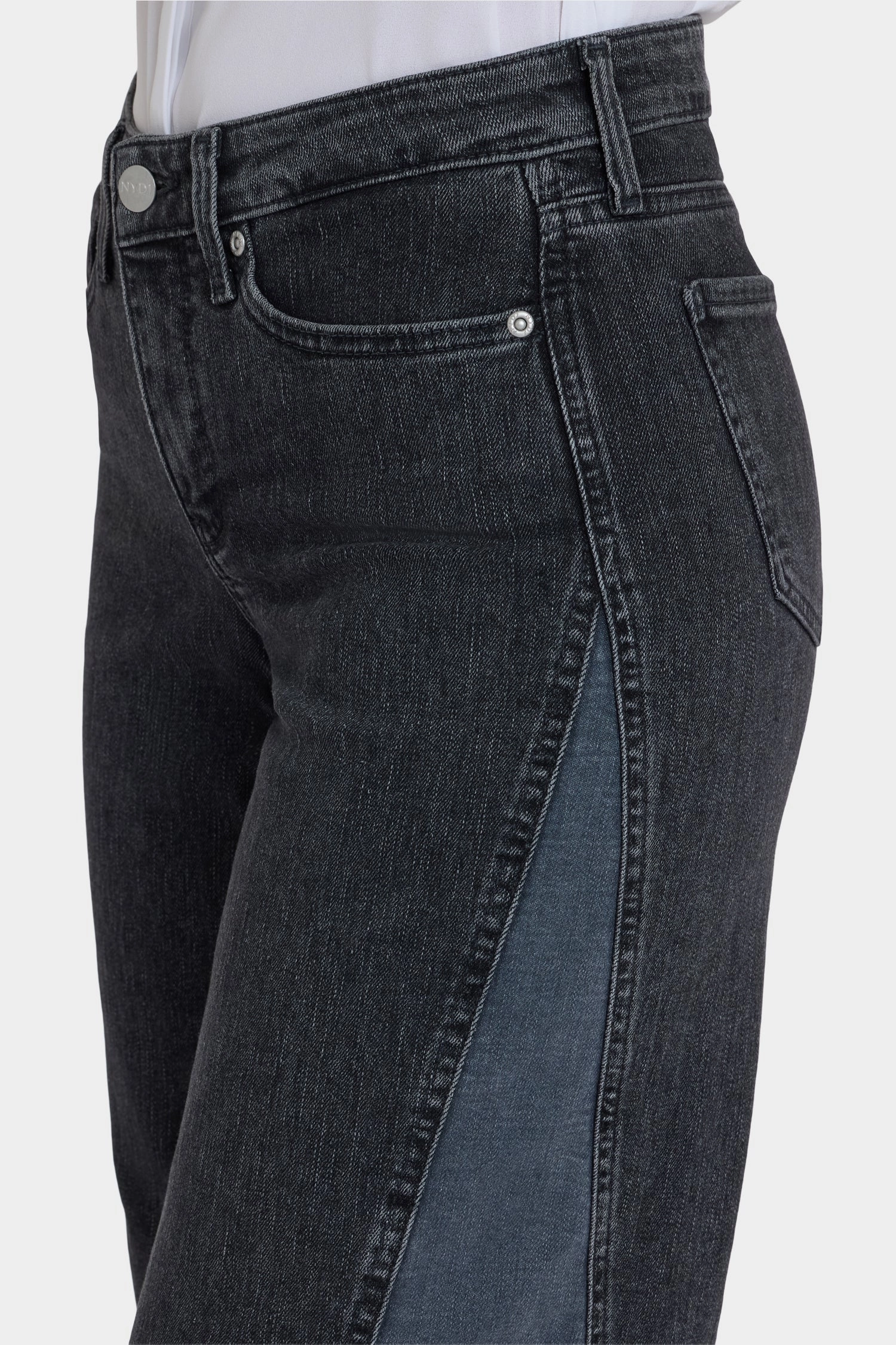 Autumn Days Parent Style Bold Teresa Wide Leg Jeans - Street Shade