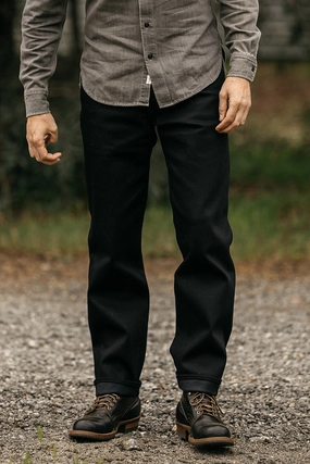 Simple clothing The Barrel Classic Straight - Black Raw 14oz Selvedge