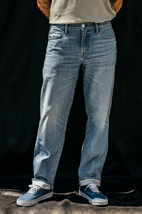 Fresh casual Stretch Fit Denim The Barrel Classic Straight - Vinnie 14oz Selvedge
