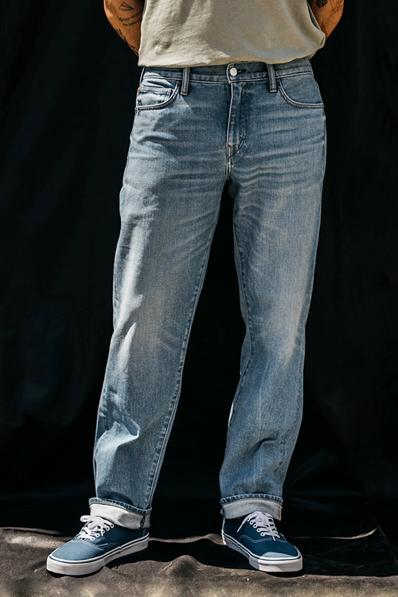 Fresh casual Stretch Fit Denim The Barrel Classic Straight - Vinnie 14oz Selvedge