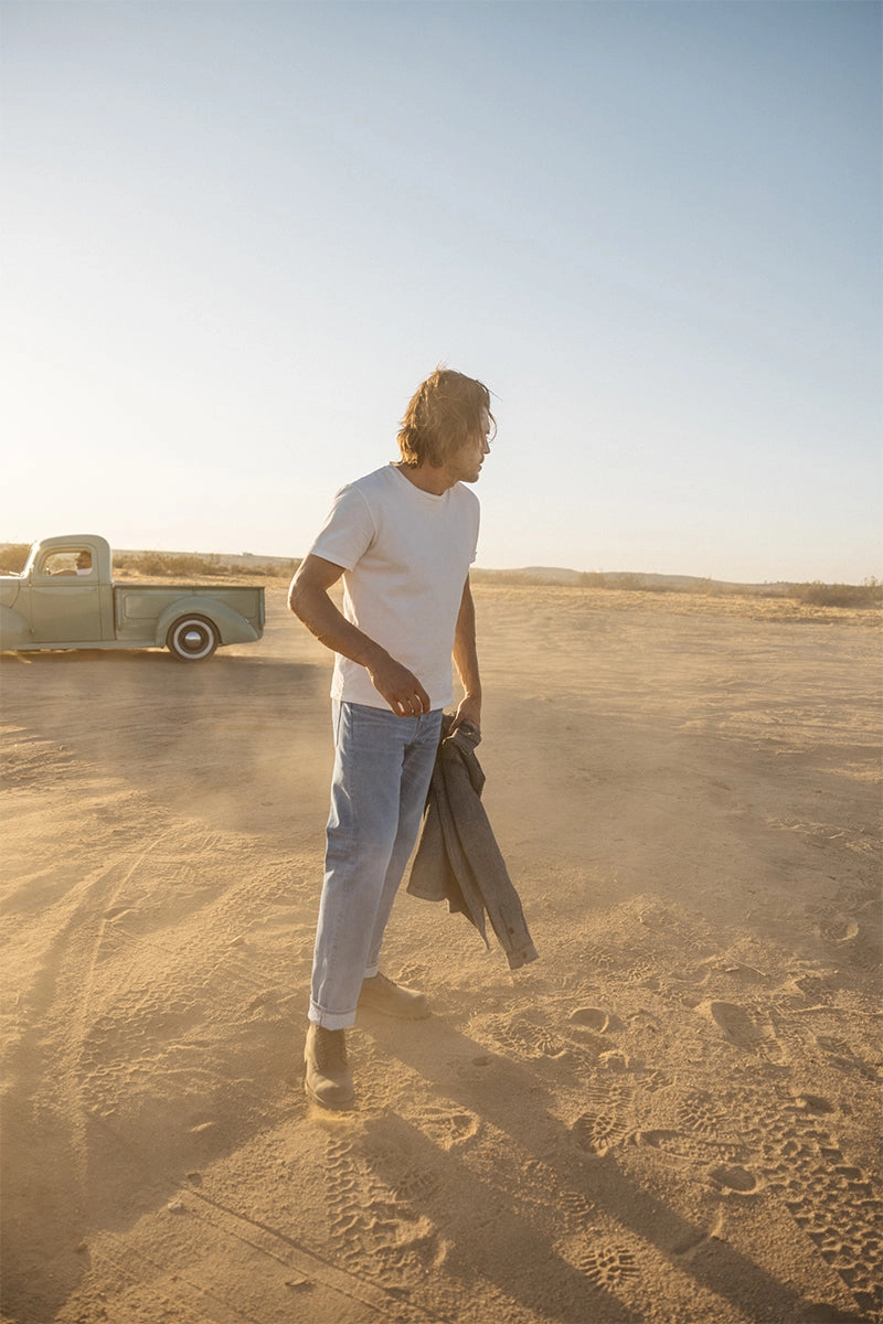 Seamless Waistband Finish The Barrel Classic Straight - Vinnie 14oz Selvedge