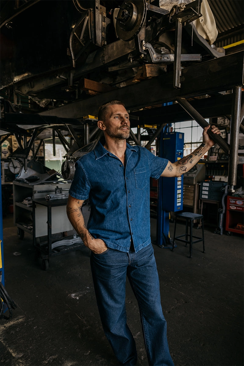 The Barrel Classic Straight Natural Slub Indigo - Brian 12.5oz Selvedge Casual Comfort Sunny Vibes Casual