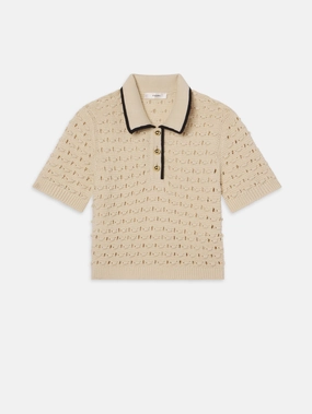 All Day Softness The Bauble Polo -- Cream