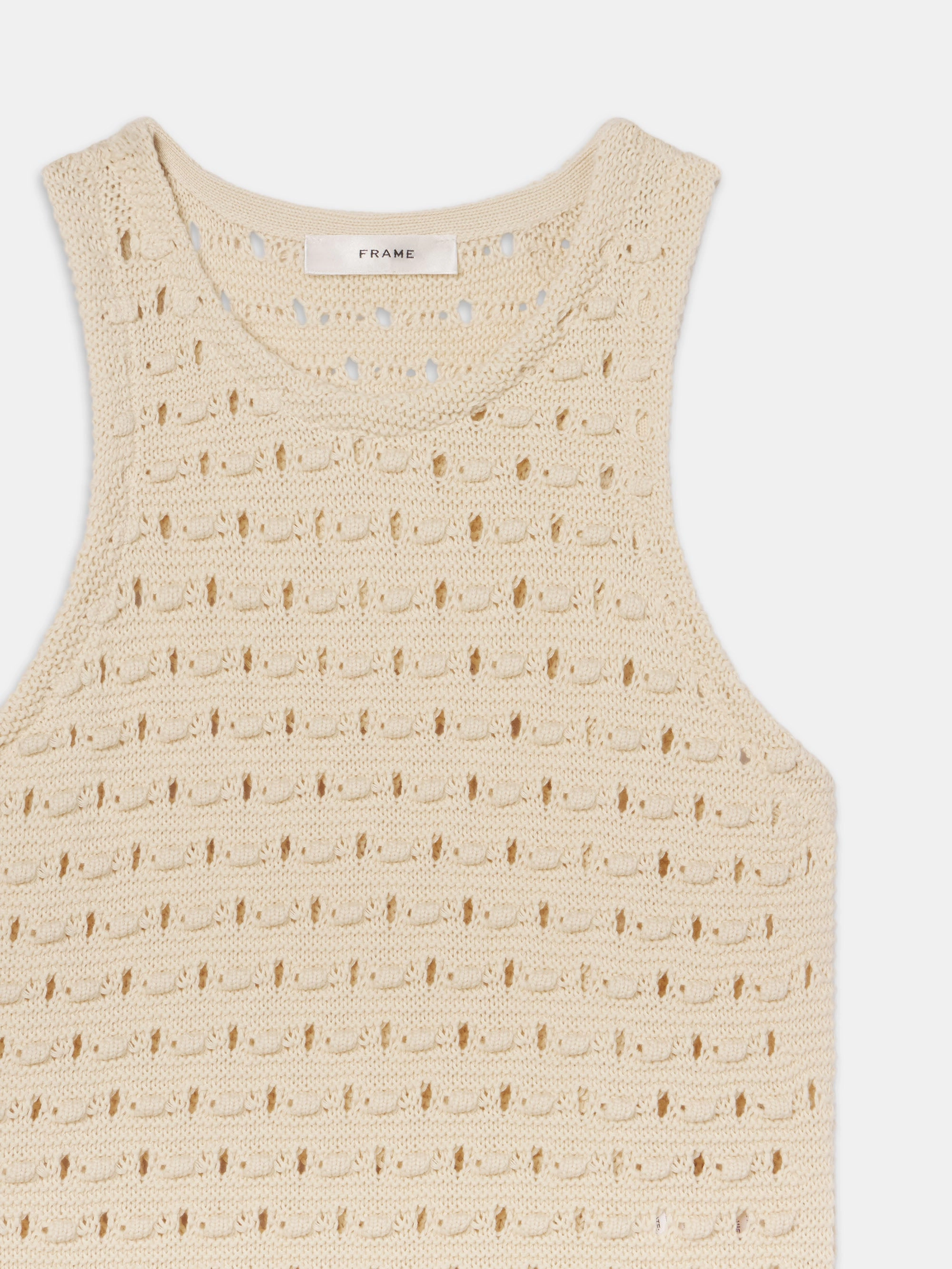 Temperature Regulating Fibers Soft Texture The Bauble Tank -- Cream