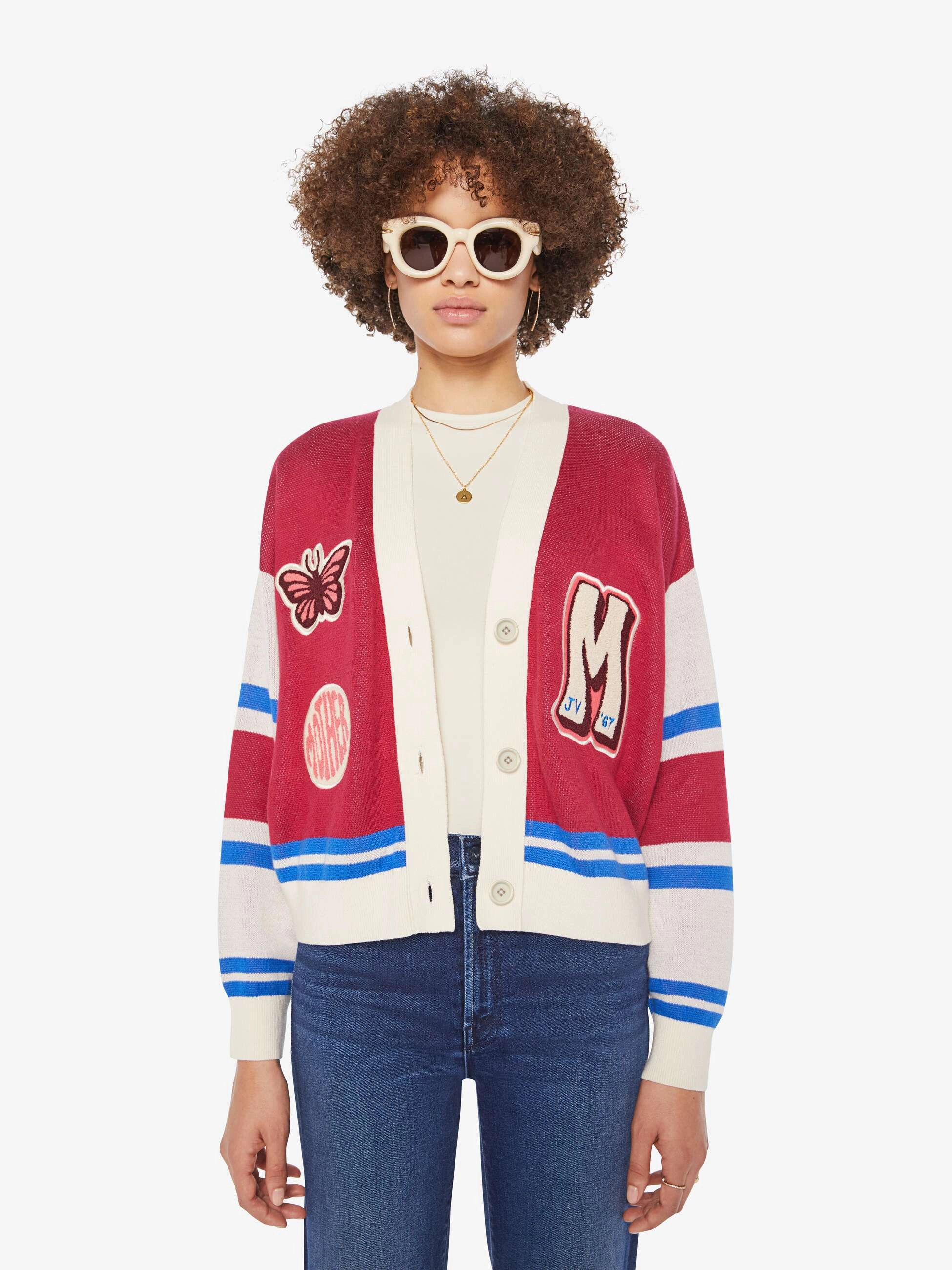 The Boxy Cardigan - Hoot High RubberizedTrim