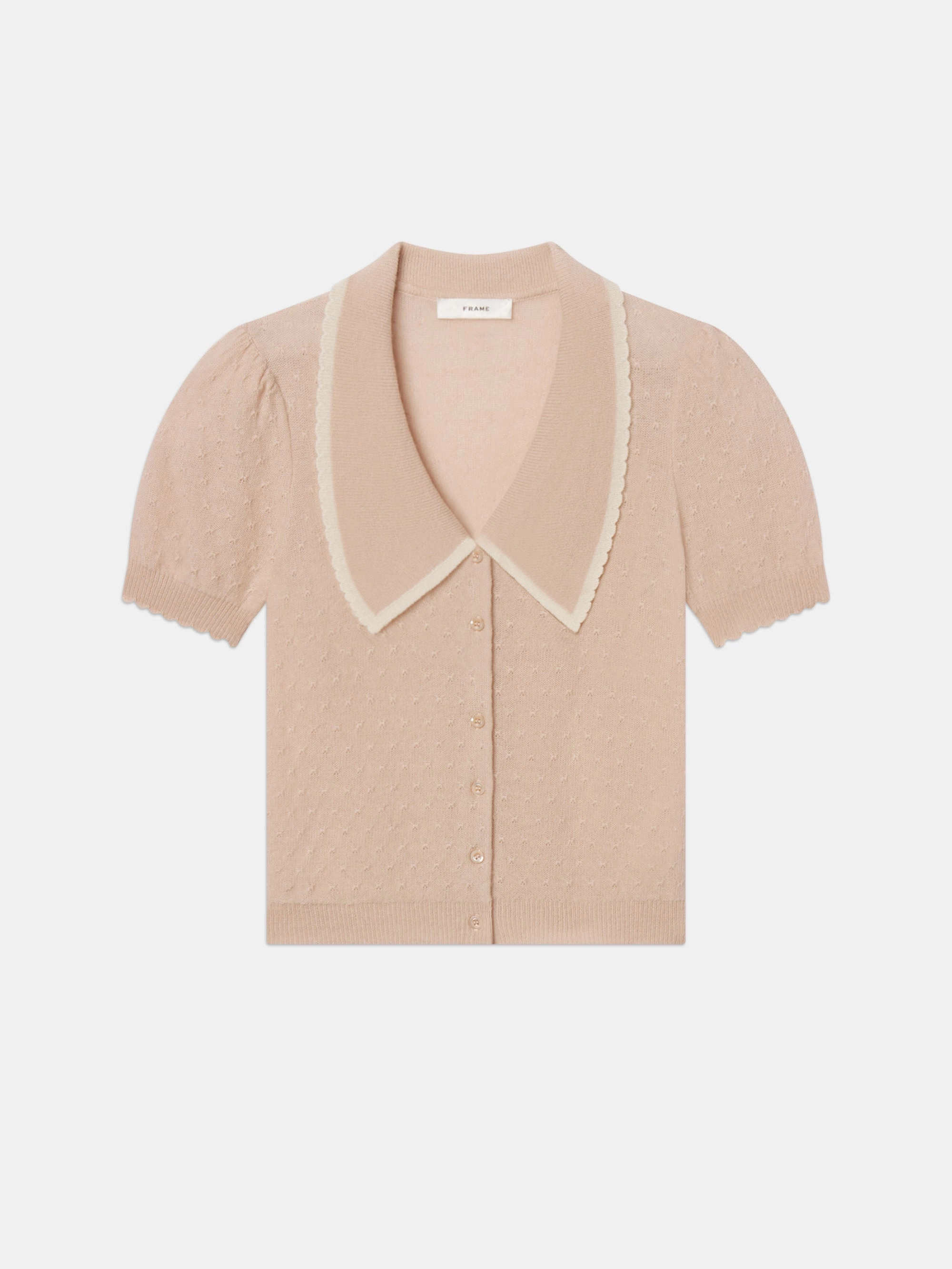 Seasonal Fashion The Cashmere Sailor Sweater -- Pink Sand Multi