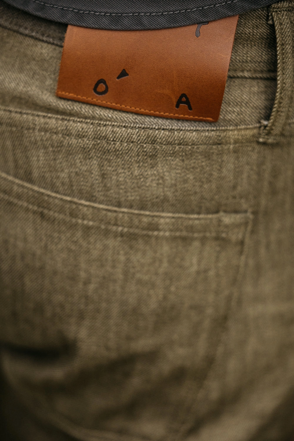 The Hammer Straight - Dark Green Raw 10.5oz Selvedge All Round Wear Durable Streetwear Fan Premium