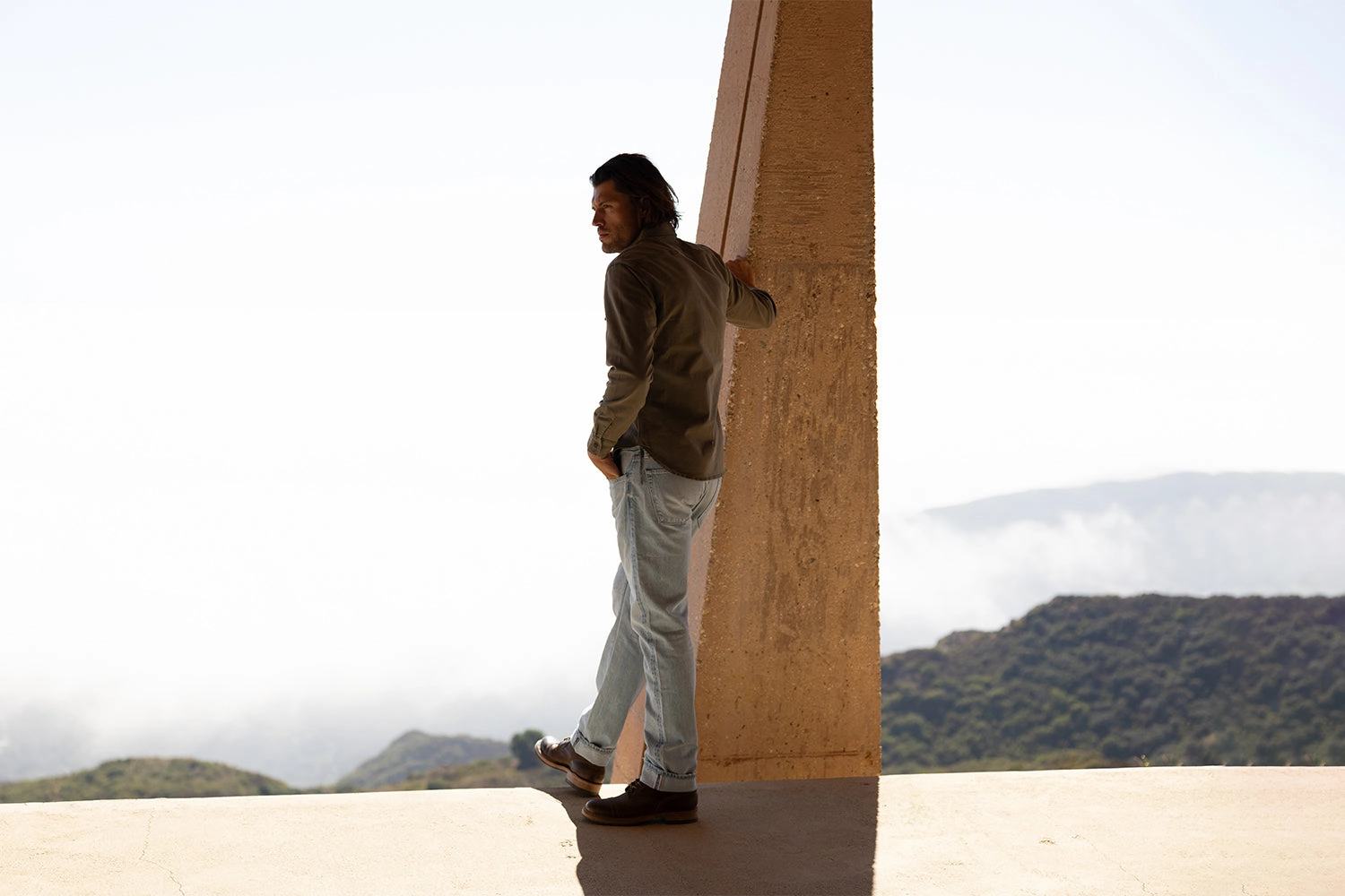 The Hammer Straight Natural Slub Indigo - Huey 12.5oz Selvedge Weekend Style Smooth