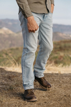 The Hammer Straight Natural Slub Indigo - Huey 12.5oz Selvedge Body Fit Ready