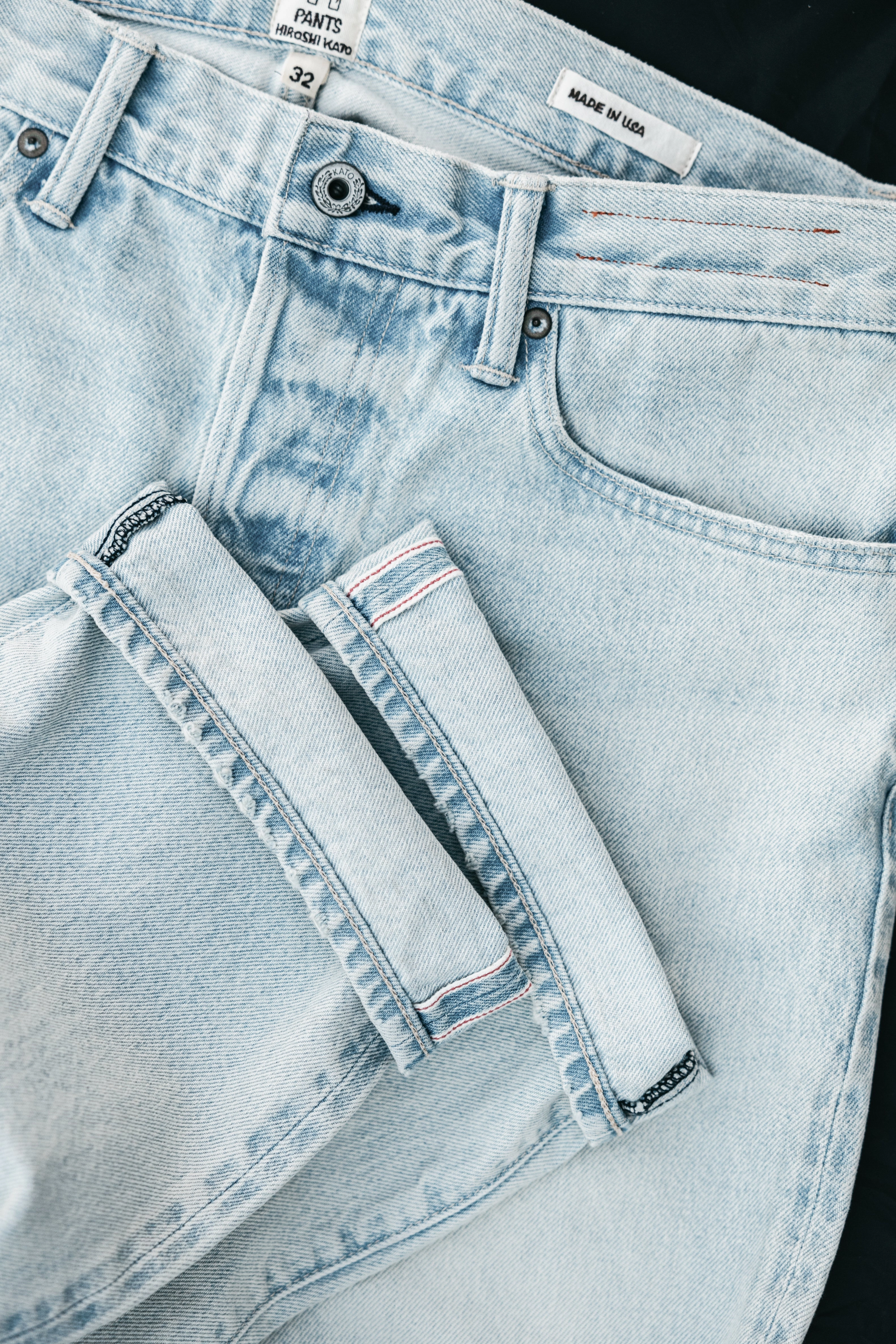 The Hammer Straight Natural Slub Indigo - Huey 12.5oz Selvedge Casual Student Outfit