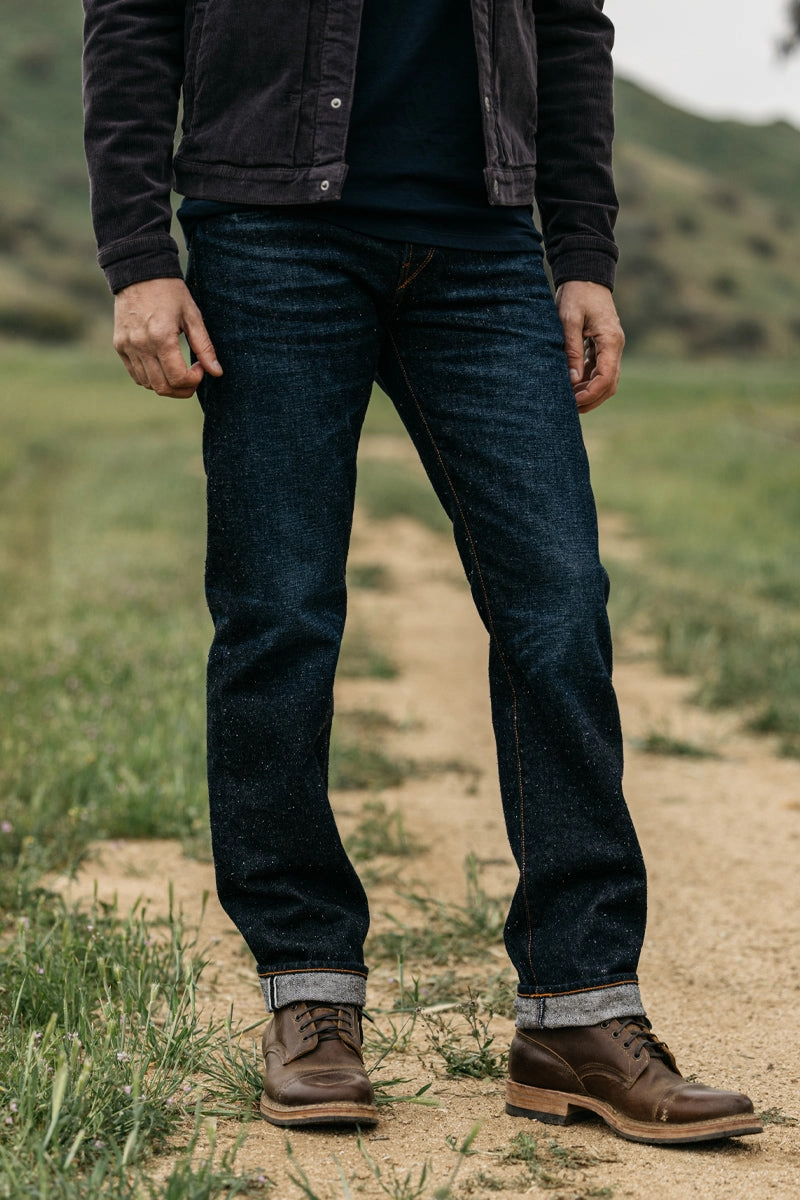The Hammer Straight Old Nep Indigo - Deryck 13.5oz Selvedge Soft Road Trip Youth Style