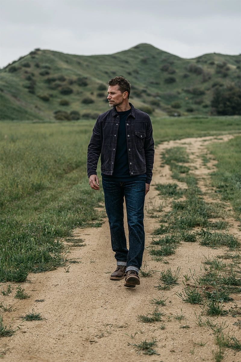 The Hammer Straight Old Nep Indigo - Deryck 13.5oz Selvedge Textured Smart Casual Road Trip Anytime Fit