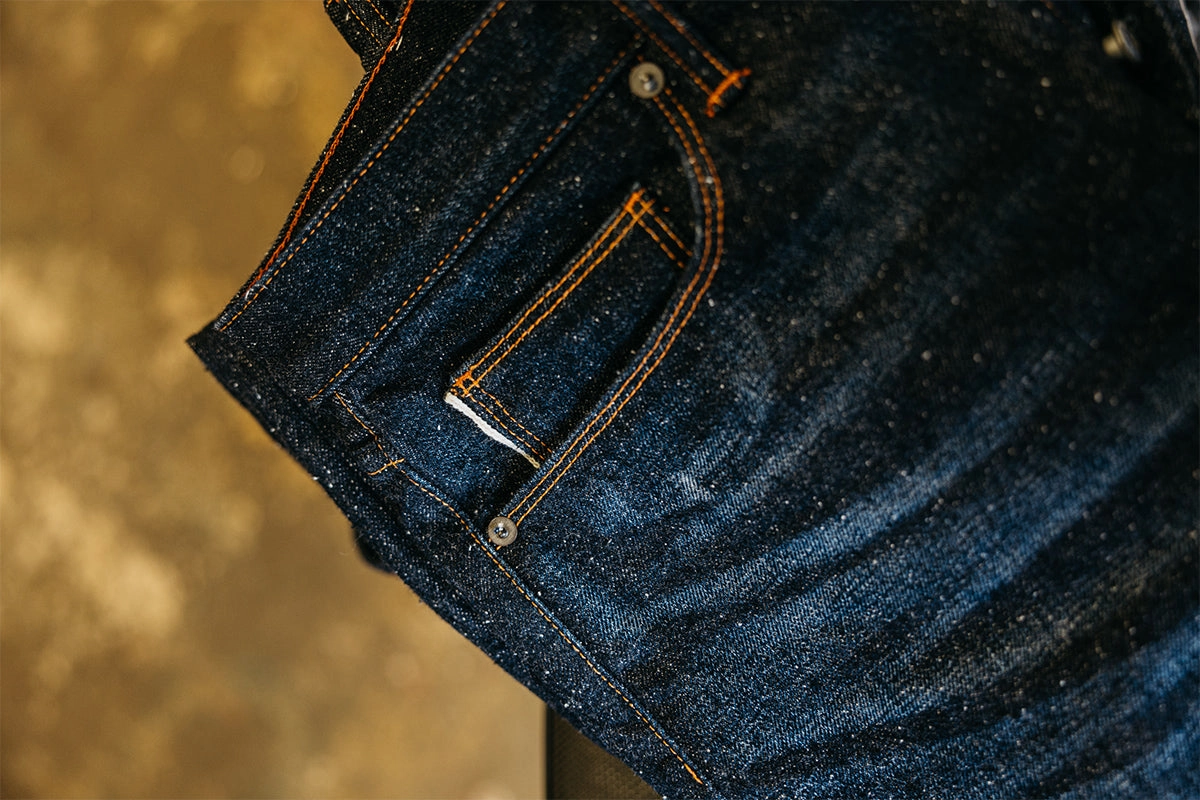 The Hammer Straight Old Nep Indigo - Deryck 13.5oz Selvedge Foundation Piece