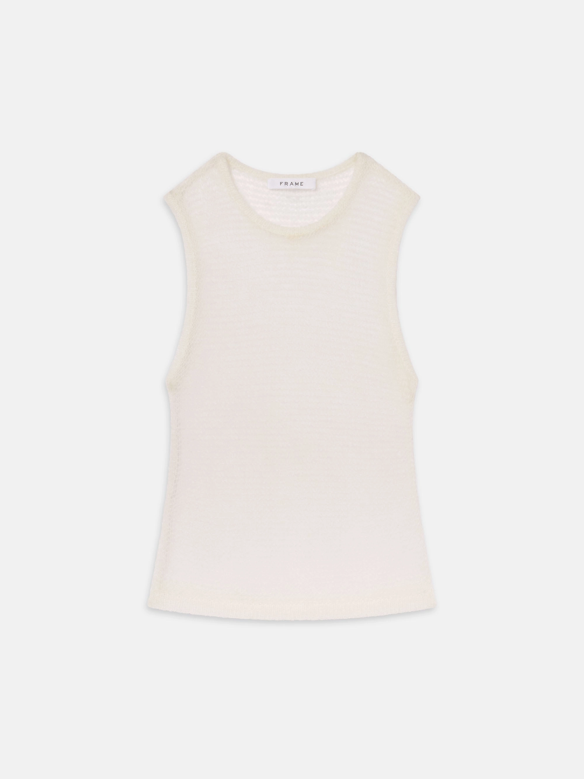 Comfy Look The Lofty Tank -- Cream