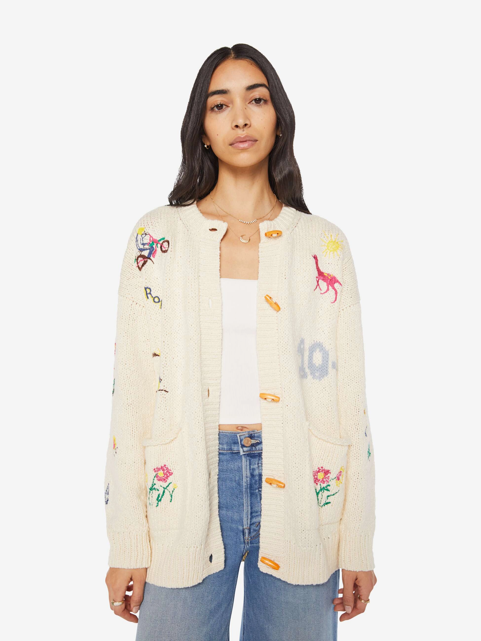 fall season The Long Drop Cardigan - Out There