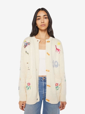 fall season The Long Drop Cardigan - Out There