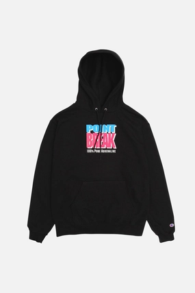 Warm Base Roomy Fit The Pale Girls - Point Break Hoodie - Black