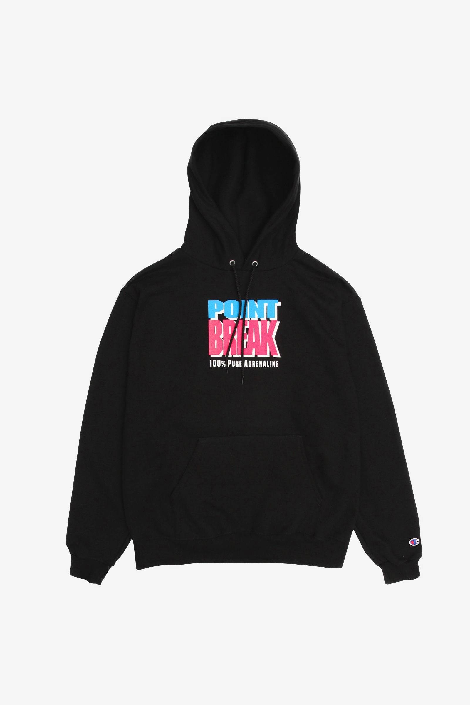 Warm Base Roomy Fit The Pale Girls - Point Break Hoodie - Black